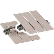 HabaCHAIN, 863, Snap-On Chain, Straight, HD, Tabbed, LF Acetal, CS Base Chain, 10'L, 7.5"W