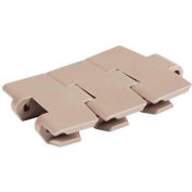 HabaCHAIN, 879, Slat Top Chain, Radius, SD, Tabbed, LF Acetal, 10'L, 3.25"W