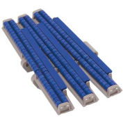 HabaCHAIN, 882, Low-Back-Pressure Chain w/Sliding Blocks, Radius, HD, Tabbed, LF Acetal, 5'L, 7.5"W