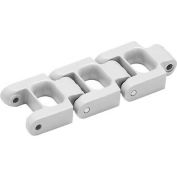 HabaCHAIN, 1200, Case Conveyor Chain, Straight, HD, Knuckle HT Black Nylon, 10'L, 2.24"W