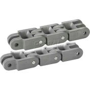 HabaCHAIN, 1250, Case Conveyor Chain, Straight, HD, Knuckle HT Nylon, 10'L, 2.25"W