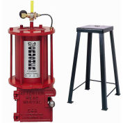 BJE C4 Pneumatic Automobile Oil Filter Crusher w/7590 Crusher Stand - 8203