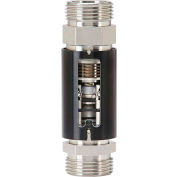 Husky 1"M x 1"M BSPP Reconnectable Safe-T-Break® Diesel Exhaust Fluid Nozzle, Stainless - 8216