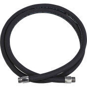 Husky 5/8" x 9' EagleFlex Black Hardwall Gas Hose w/3/4"M NPTF Permanent Couplings-CP10HW09
