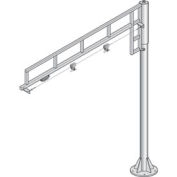 Hubbell W15S-101000 Jib Kit-Heavy Duty Floor Mounted, 150 Lb. Cap. 10 Ft. Swing Boom 10 Ft. Column