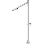 Hubbell Fixed Boom W/ Floor Or Bench Mounted Support, 36"W x 48"H, Beige
