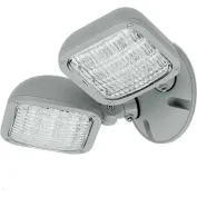 Emergi-Lite LSM110-210LA Large Steel Emergency Light - 6V, 110W, 2- 9W LED  Lamp Heads