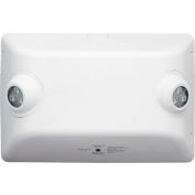 Hubbell EVHC6-B LED High-Lumen Emergency Unit, Black, 326 Lumens, High Mounts