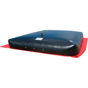 Husky Gray Waste Water Bladder Tank BT-5000v30 - 234"L x 186"W x 27"H 5000 Gallon Cap. Black