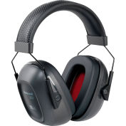 Honeywell VeriShield 1035104-VS 100 Passive Earmuffs, Over The Head, Black, NRR 26