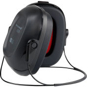 Honeywell Verishield Behind-The-Neck Ear Muffs, 22 dB, Black