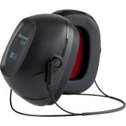 Honeywell Verishield Behind-The-Neck Ear Muffs, 28 dB, Black