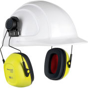 Honeywell Verishield Hard Hat Mounted Ear Muff, 27 dB, Hi Visibility