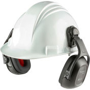 Honeywell Verishield Hard Hat Mounted Ear Muff, Dieletric, 25 dB, Black/Yellow