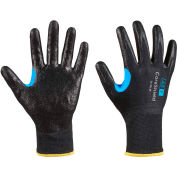 CoreShield® 25-0913B/9L Cut Resistant Gloves, Smooth Nitrile Coating, A5/E, Size 9