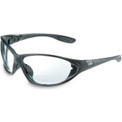 Uvex® Seismic Sealed Eyewear, Black Frame, Clear Lens, Scratch-Resistant, Hard Coat, Anti-Fog