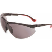 Uvex® S3301HS Genesis XC Safety Glasses, Black Frame, Gray HS Lens