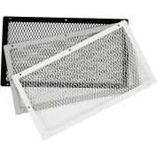 HY-C Foundation VentGuard White-Painted Galvanized Steel 10" x 18" - VG1018G-1W