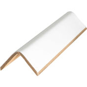Edge Protectors 3" x 3" x 48", .225" Thick, White, 25 Pack