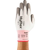 HyFlex® Cut Protection Gloves, Ansell 11-644, Gray PU Palm Coat, Size 10, 1 Pair - Pkg Qty 12