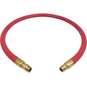 Alliance Hose Rubber Snubber Hose 1/2" x 48" With 3/8" Male by Male Swivel