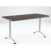 Iceberg ARC Conference Room Training Table - 60" x 30" Rectangular - Gray Walnut