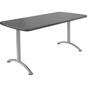 Iceberg ARC Conference Room Training Table - 60" x 30" Rectangular - Graphite
