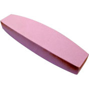Grier Abrasives Stone Boat, 1-1/2" x 9" x 2-1/2" Shank, 120, Pink - Pkg Qty 10