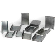 Independent Metal Strap Regular Duty Snap On Steel Strapping Seals, 1/2" Strap Width, Pack of 1000