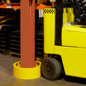 Ideal Warehouse Column Guard, Safety Yellow, 60-5720