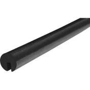 Knuffi Edge Bumper Guard, Type B, 196-3/4"L x 1-9/16"W, Black, 60-6710-3