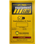 Replacement Log Book 70-1065 for Ideal Warehouse Propane Counterbalance Forklift Log