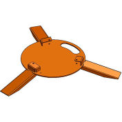 Ideal Warehouse RapidRoll™ 3-Legged Base For Portable Barrier System, 70-7010