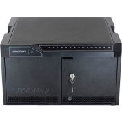Ergotron® Tablet Management Desktop 16 with Individual Status Indicators for 16 Devices, Black