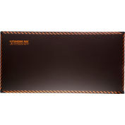 Impacto X-Standing Mat, 18" X 36", Safety Edges, Waterproof Foam, Meets Flammability Standard