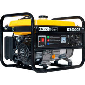 DuroStar DS4000S, 3300 Watts, Portable Generator, Gasoline, Recoil Start, 120V