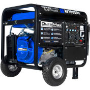 DuroMax XP10000E, 8000 Watts, Portable Generator, Gasoline, Electric/Recoil Start, 120/240V