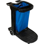Impact® Gator® Compact Cart W/ 25-Gallon Blue Vinyl Bag, 6855