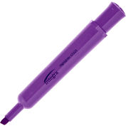 Integra™ Desk Highlighter, Chisel Tip, Fluorescent Purple Ink, 12/Pack