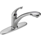 Delta 470-AR-DST, Signature Single Handle Pull-Out Kitchen Faucet, Arctic Stainless