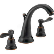 Delta B3596LF-SS, Windemere Two Handle Widespread Lavatory Faucet, Stainless