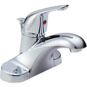 Delta® B510LF Foundations 4" Centerset Single-Handle Bathroom Faucet, 1.2 GPM, Chrome
