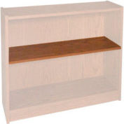 Extra Shelf - 34-1/2"W x 11-1/2"D x 1" Thick for Adj. Bookcase Medium Oak