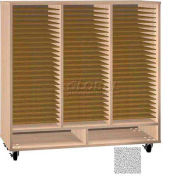 Ironwood Mfg. FS Series - 75 Open Folio Music Storage Cabinet - Castus Star