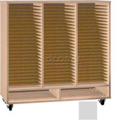 Ironwood Mfg. FS Series - 75 Open Folio Music Storage Cabinet - Folkstone