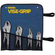 IRWIN VISE-GRIP® 71 4 Piece The Original™ Locking Plier Set W/ Pouch