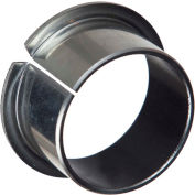 Isostatic TU® Flange Bearing 502014, Steel-Backed PTFE Lined, 3/4"ID X 7/8"OD X 1/2"L