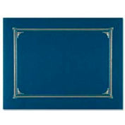 Geographics® Linen Certificate Cover, 12-1/2" x 9-3/4", Navy Blue, 6/Pack