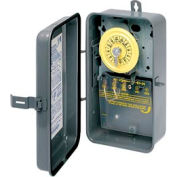 Intermatic T101R 24 Hour Dial Mechanical Time Switch, NEMA 3R Case, 125V, SPST