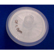 LabExact Glass Fiber Syringe Filters, Non-Sterile, 1.00um 25mm, 100/PK